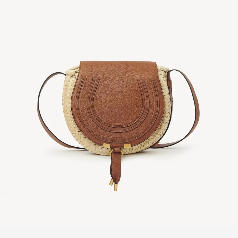Chloe Marcie small crossbody basket